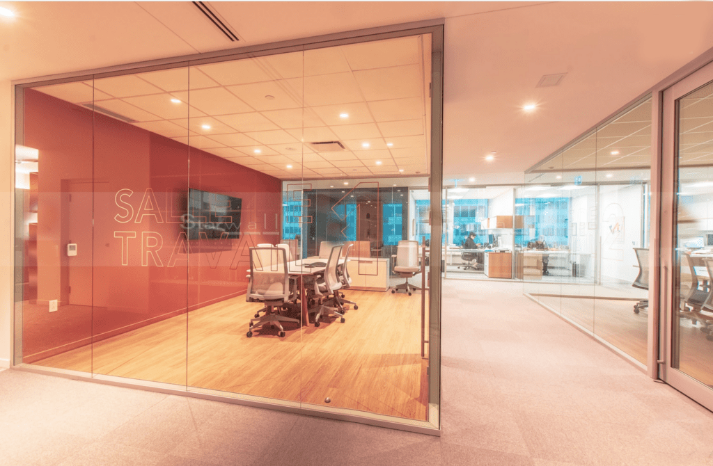 Large integrated glass wall systems